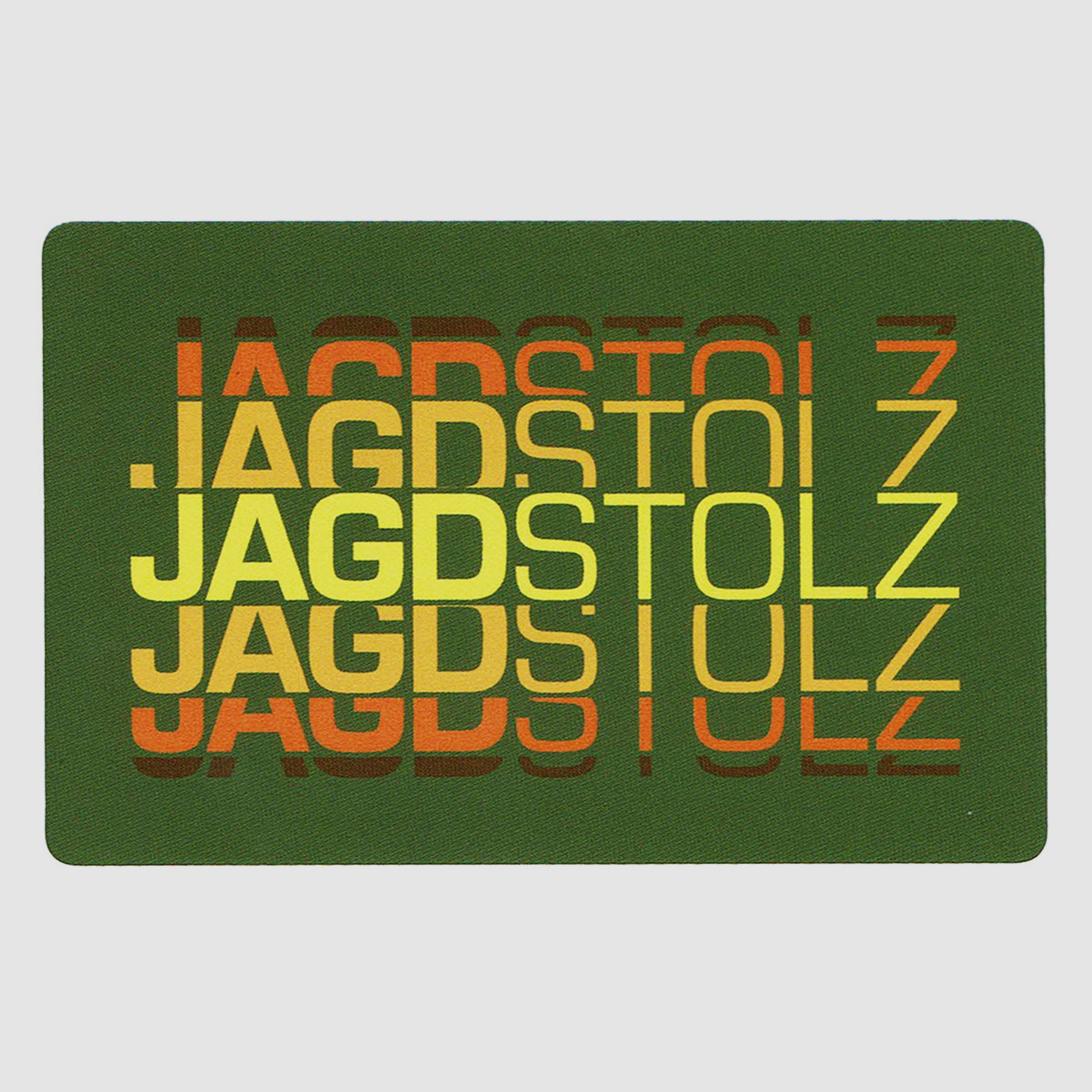 Jagdstolz Sticker Logo 80s Oliv
