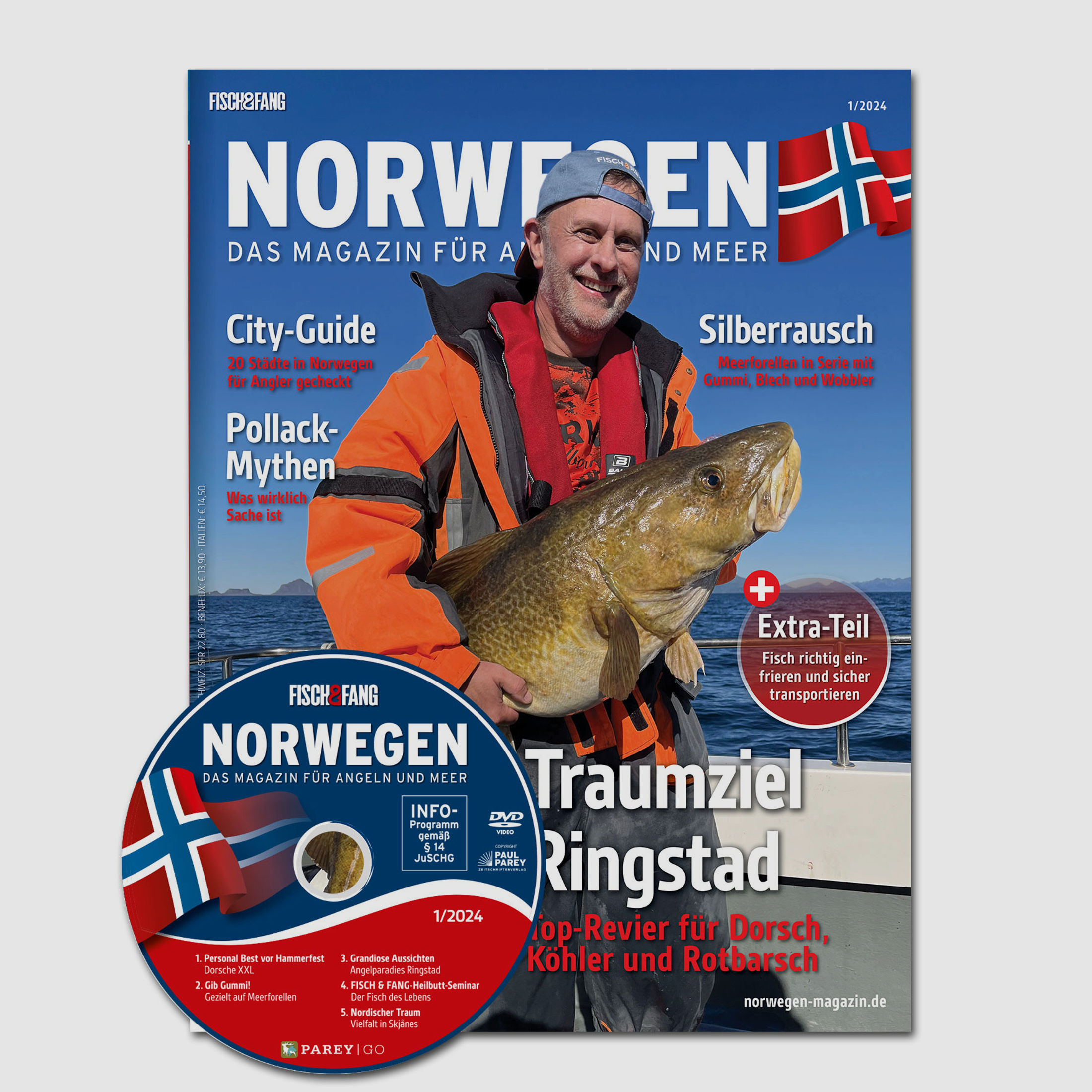 Norwegen-Magazin 1/24 + DVD