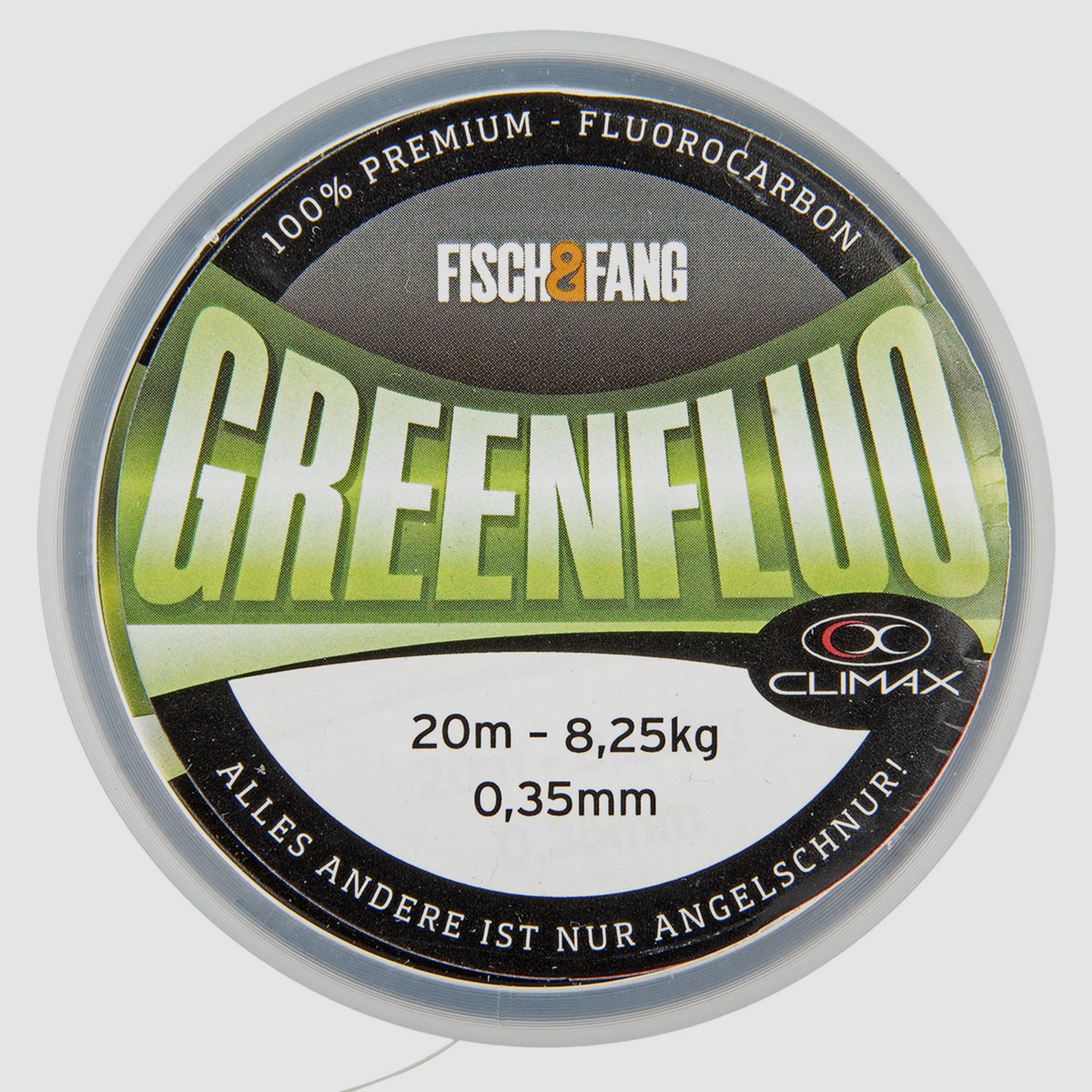 FISCH & FANG Edition: GreenFluo Schnur 20 m (0,35 mm)