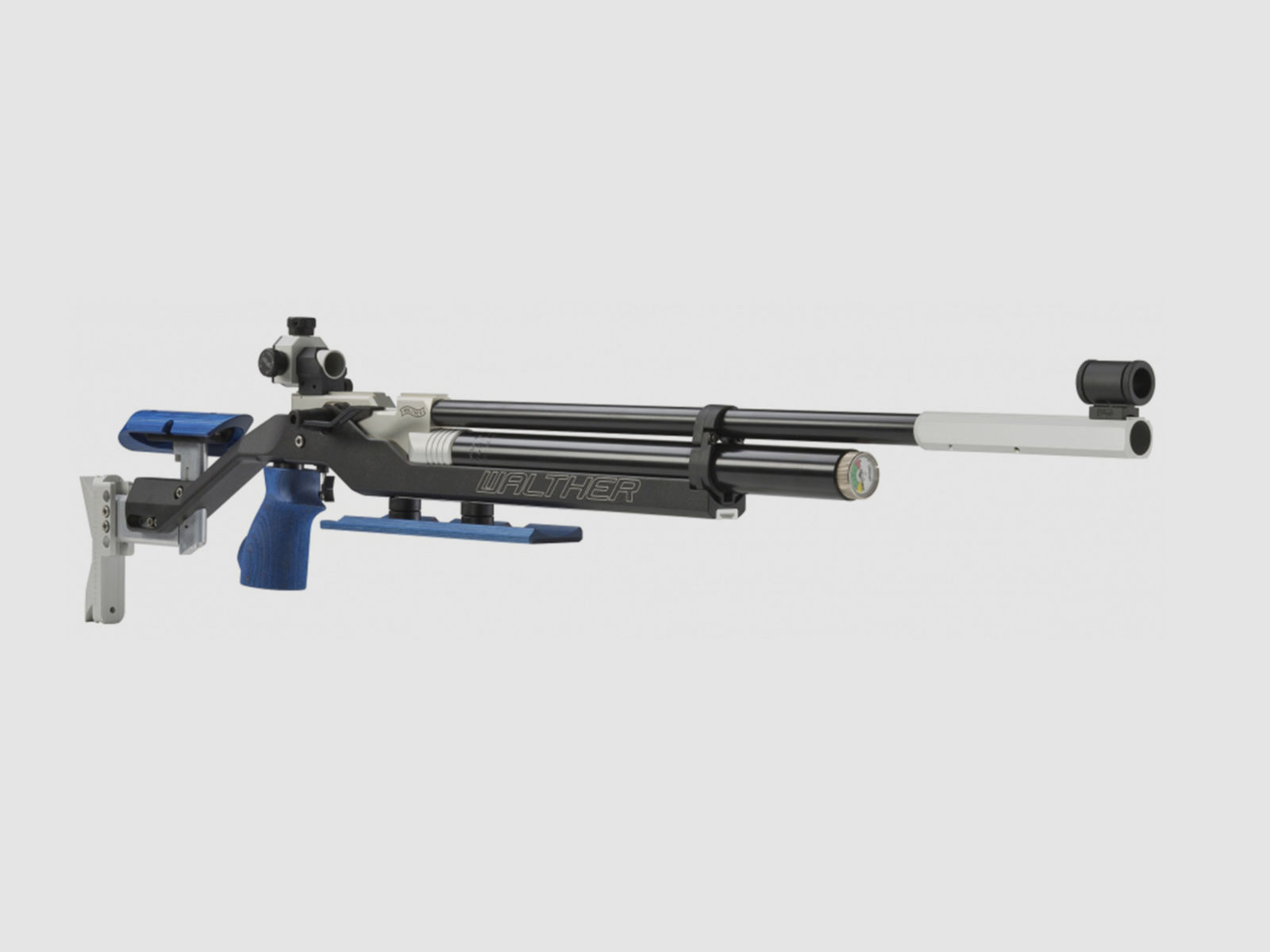 Walther Matchluftgewehr LG400 BLACKTEC PLUS mit Sport-Diopter