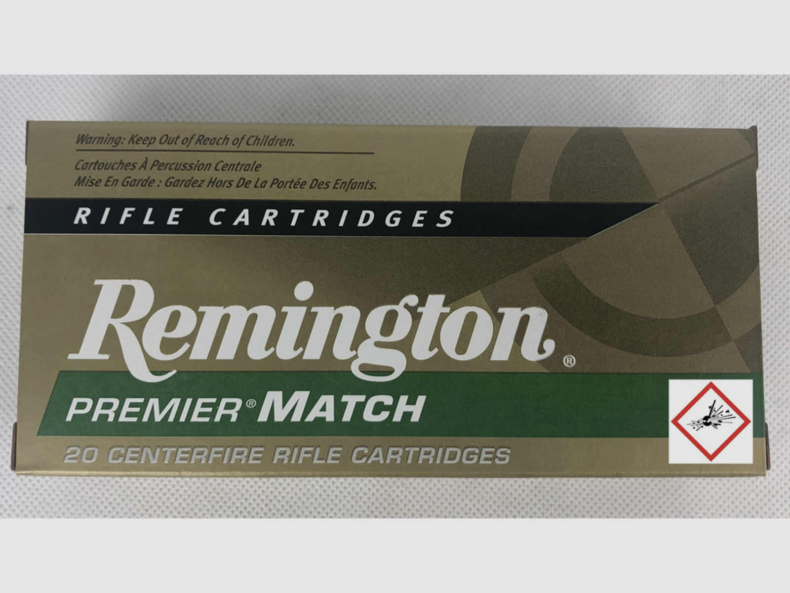 Remington Premier® Match Büchsenpatrone Kal. .223 Rem 52gr