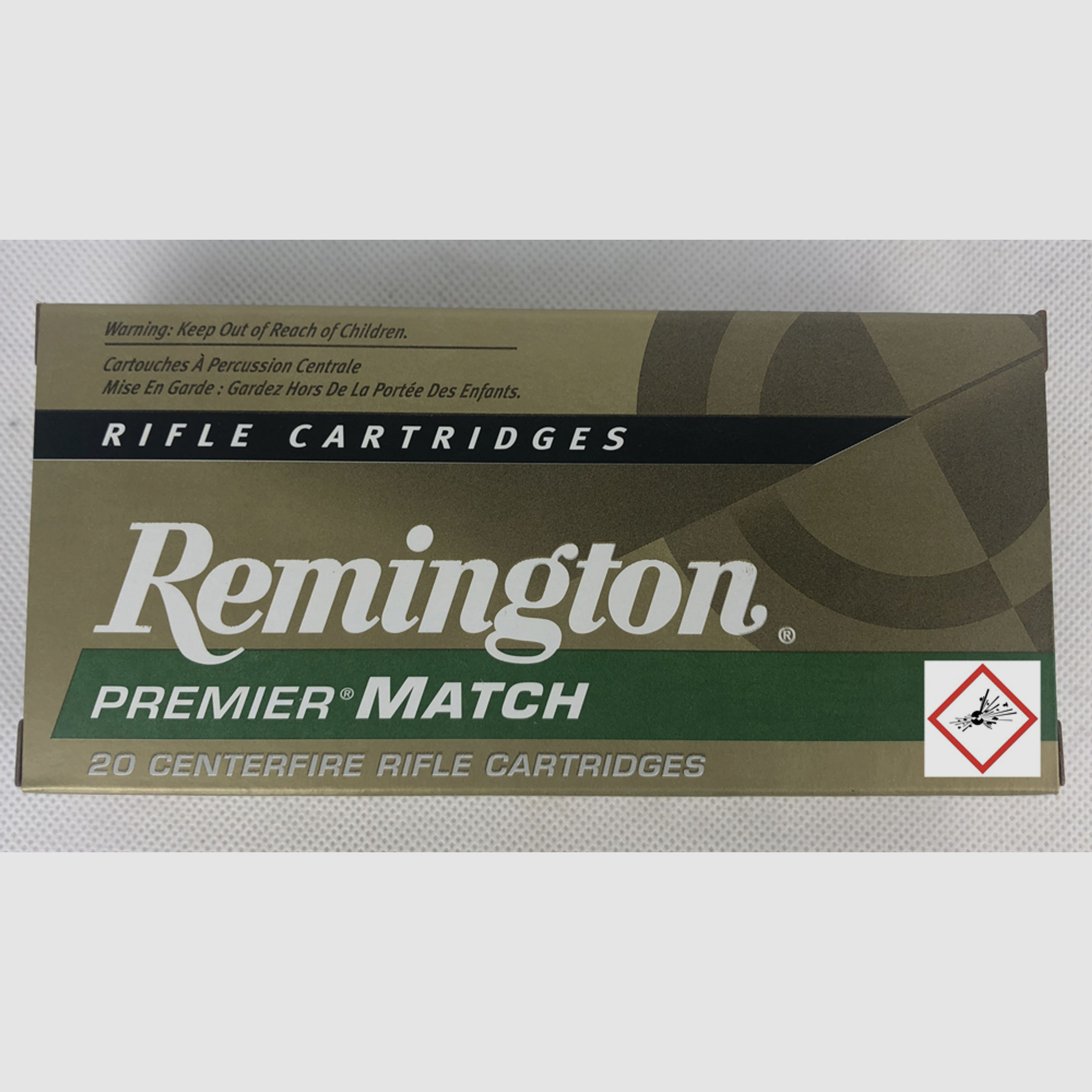 Remington Premier® Match Büchsenpatrone Kal. .223 Rem 52gr