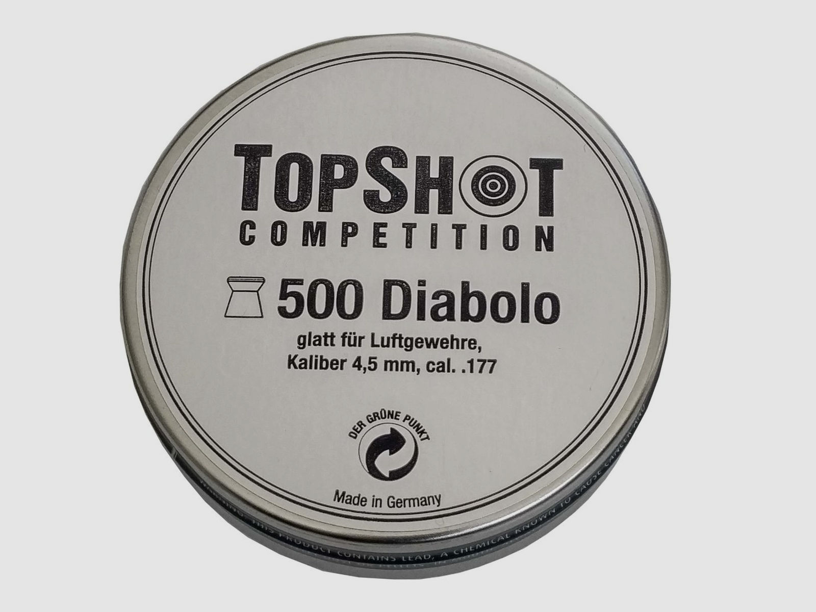 TOPSHOT Diabolo Competition glatt 4,5mm