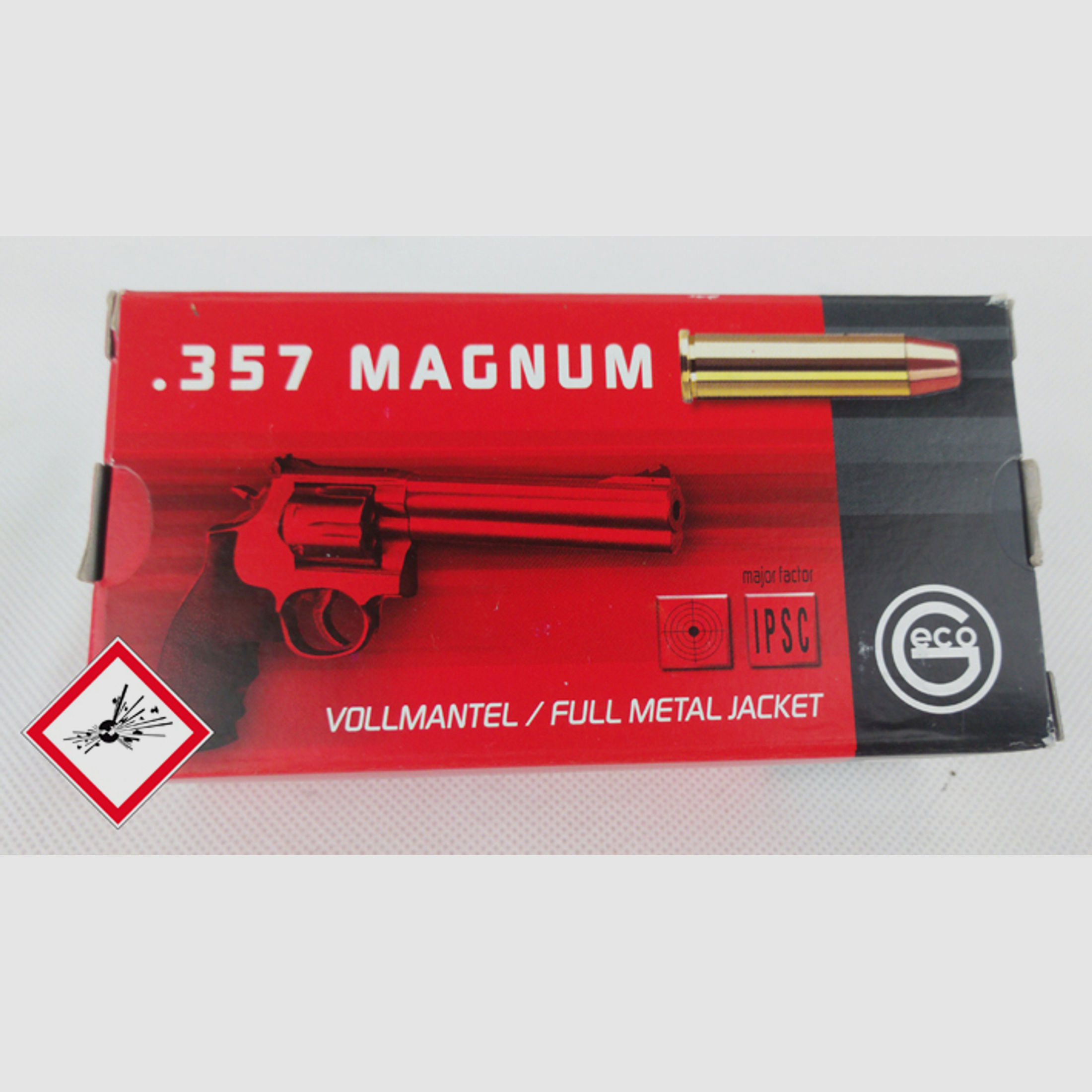 Geco Revolverpatrone .357 Mag VM 158 grs