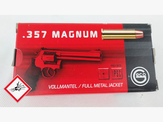 Geco Revolverpatrone .357 Mag VM 158 grs
