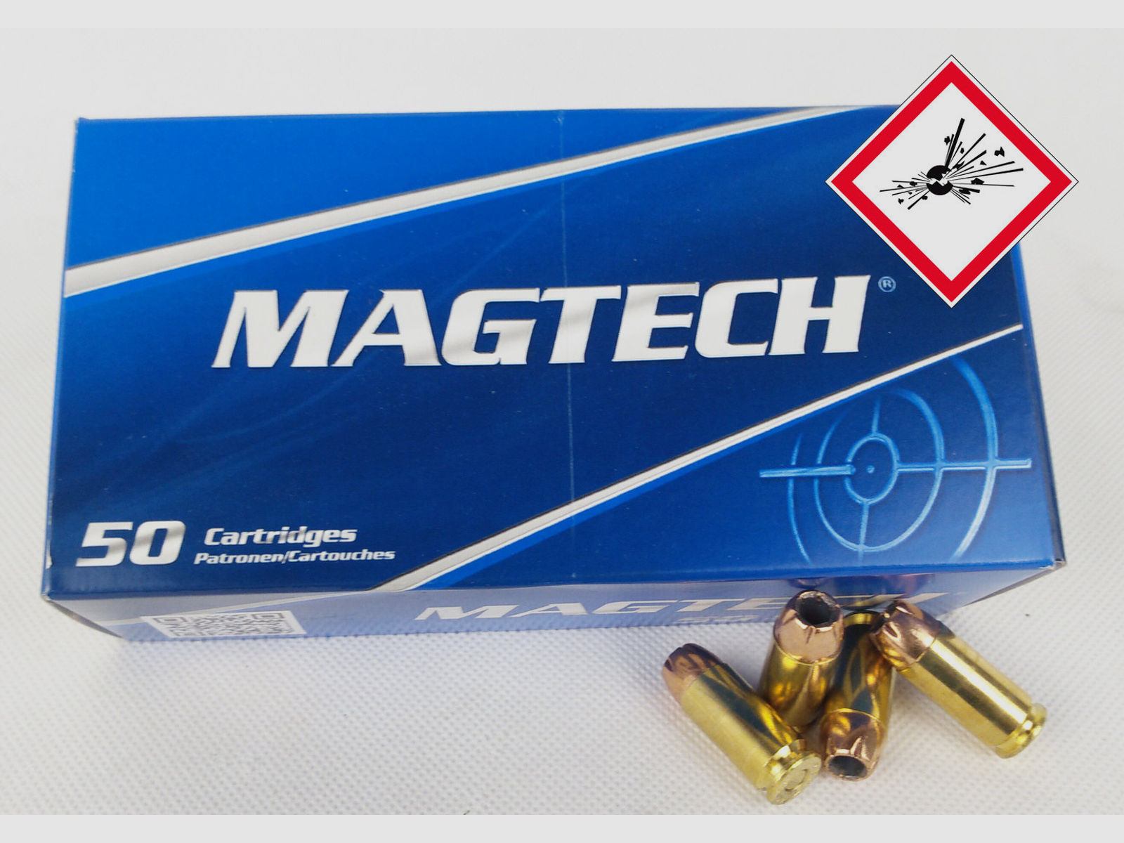 Magtech Pistolenpatrone .40S&W JHP 180grs