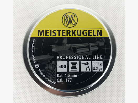 RWS Professional Line Diabolos Meisterkugeln 0,53 g