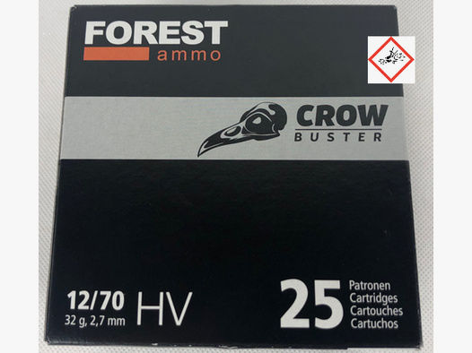 Forest Crowbuster Flintenpatrone 12/70 32g HV 2,7mm