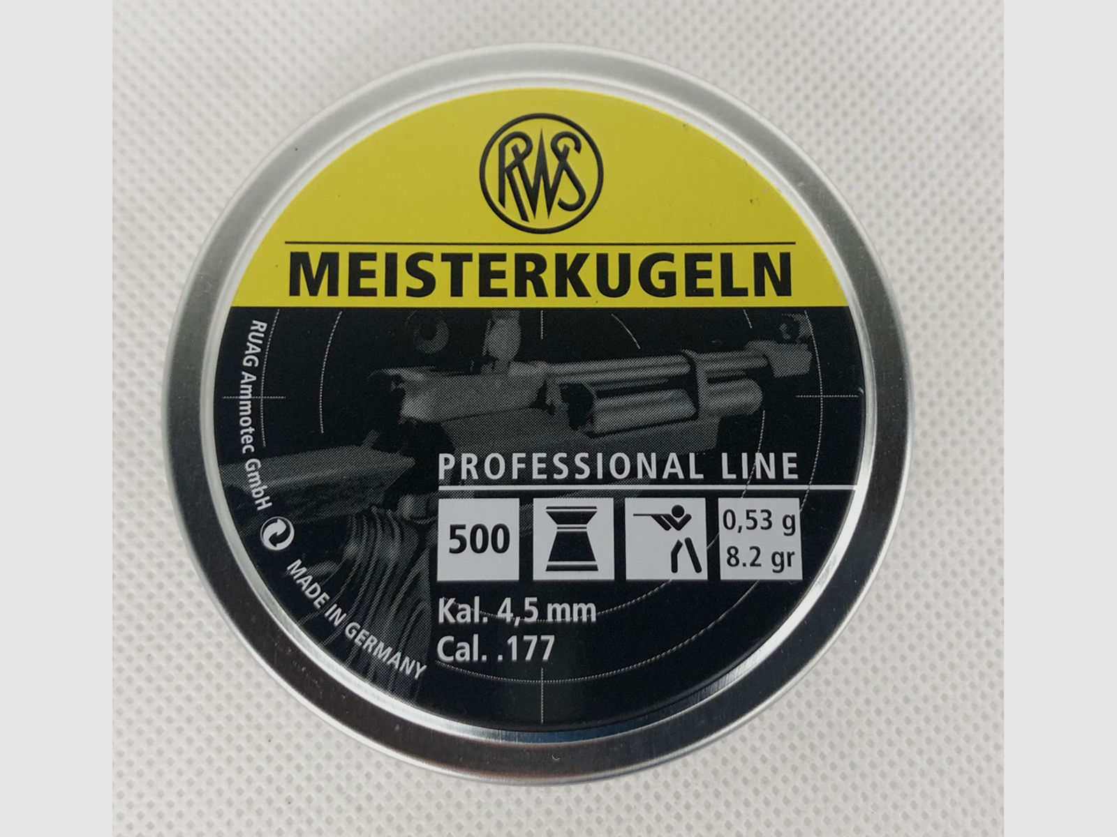 RWS Professional Line Diabolos Meisterkugeln 0,53g