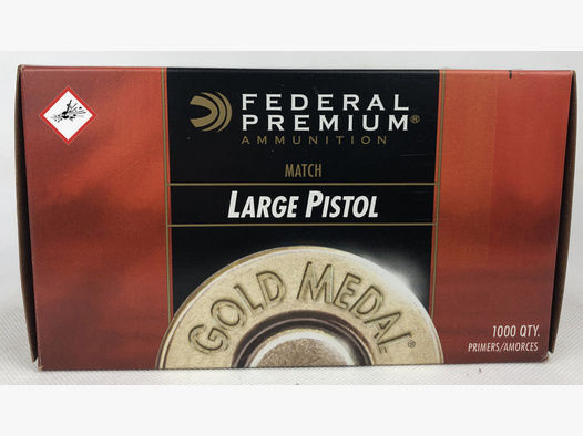 Federal Zündhütchen Gold Medal #150M Large Pistol