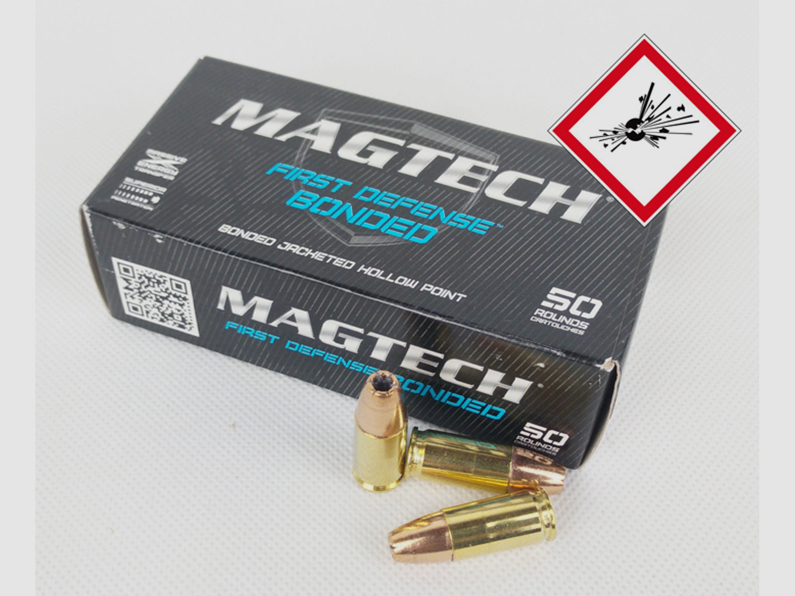 Magtech Pistolenpatrone 9mm Luger First Defense Bonded 147grs JHP SUB