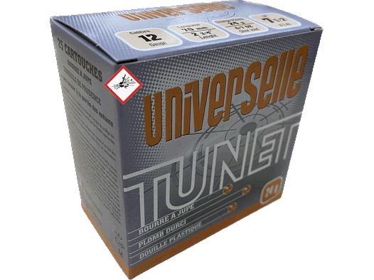 Tunet Schrotpatrone Universelle Trap 12/70 24g 2,4 mm
