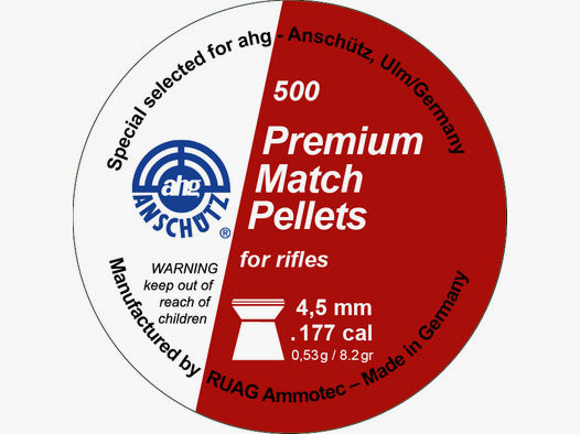 ahg-Premium MATCH Pellets 500 Stück LG