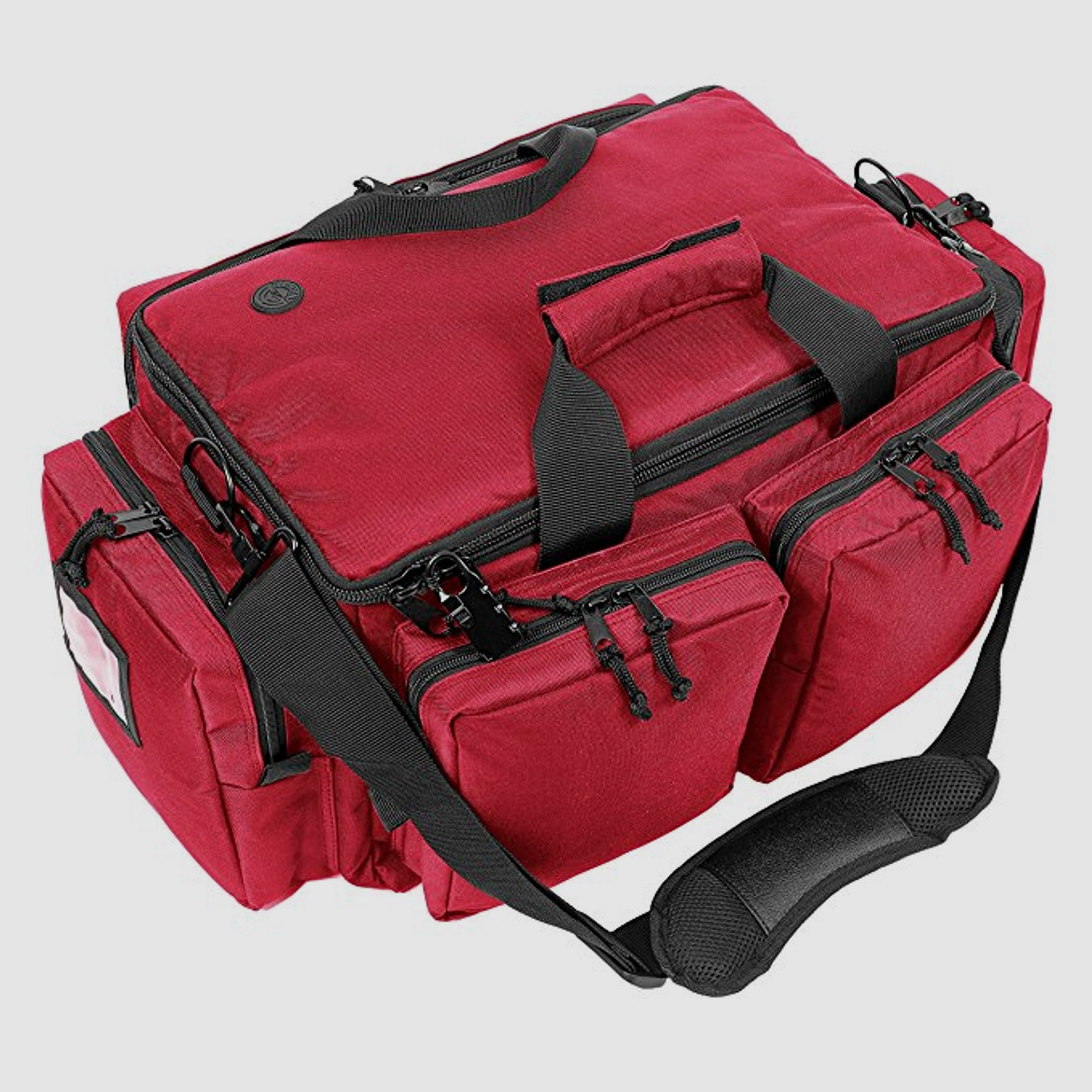 ahg-Anschütz Range Bag für Kurzwaffen und Zubehör (rot)