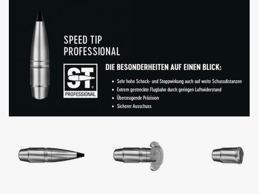 RWS Kugelpatronen 8x68S Speed Tip Pro 20 Stk   11,7g/180gr