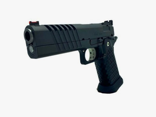 STP by Prommersberger Pistole Mod. Black Major 5.0 -5' .45Auto    Hex-Grip