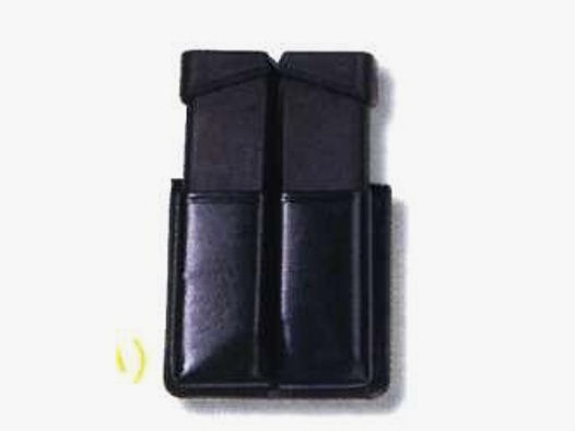 SICKINGER Magazintasche f. Glock17/22/19/23-STI-HK 9mm 62824 Twin Box schwarz