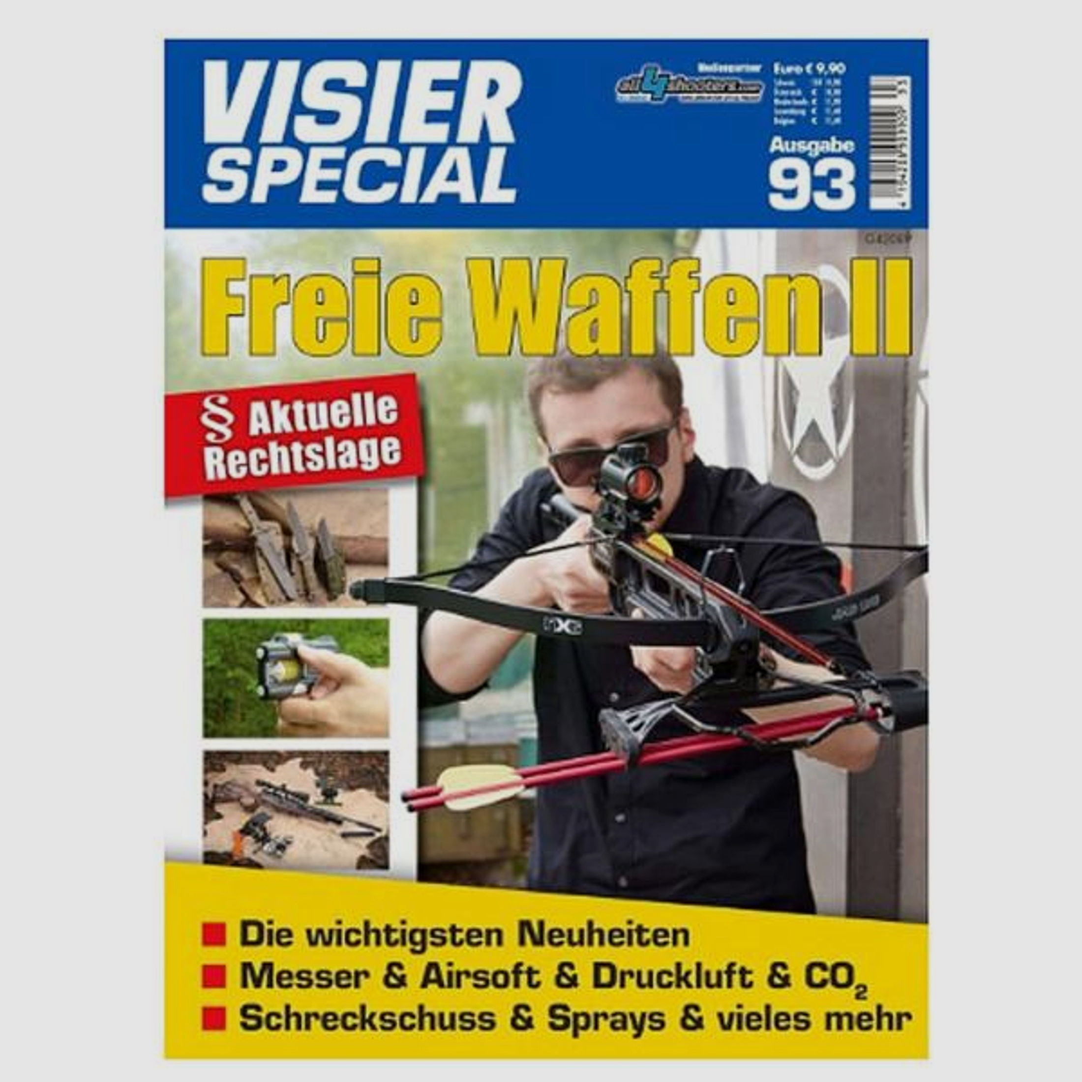 VISIER Zeitschrift Special 93 Freie Waffen II