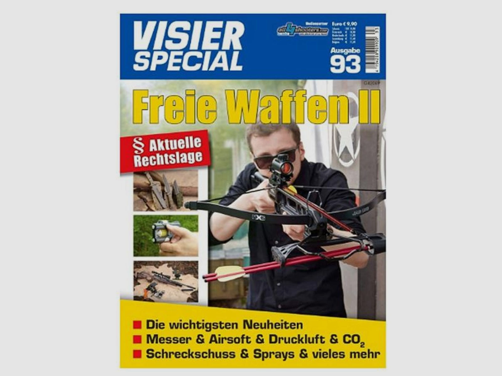 VISIER Zeitschrift Special 93 Freie Waffen II