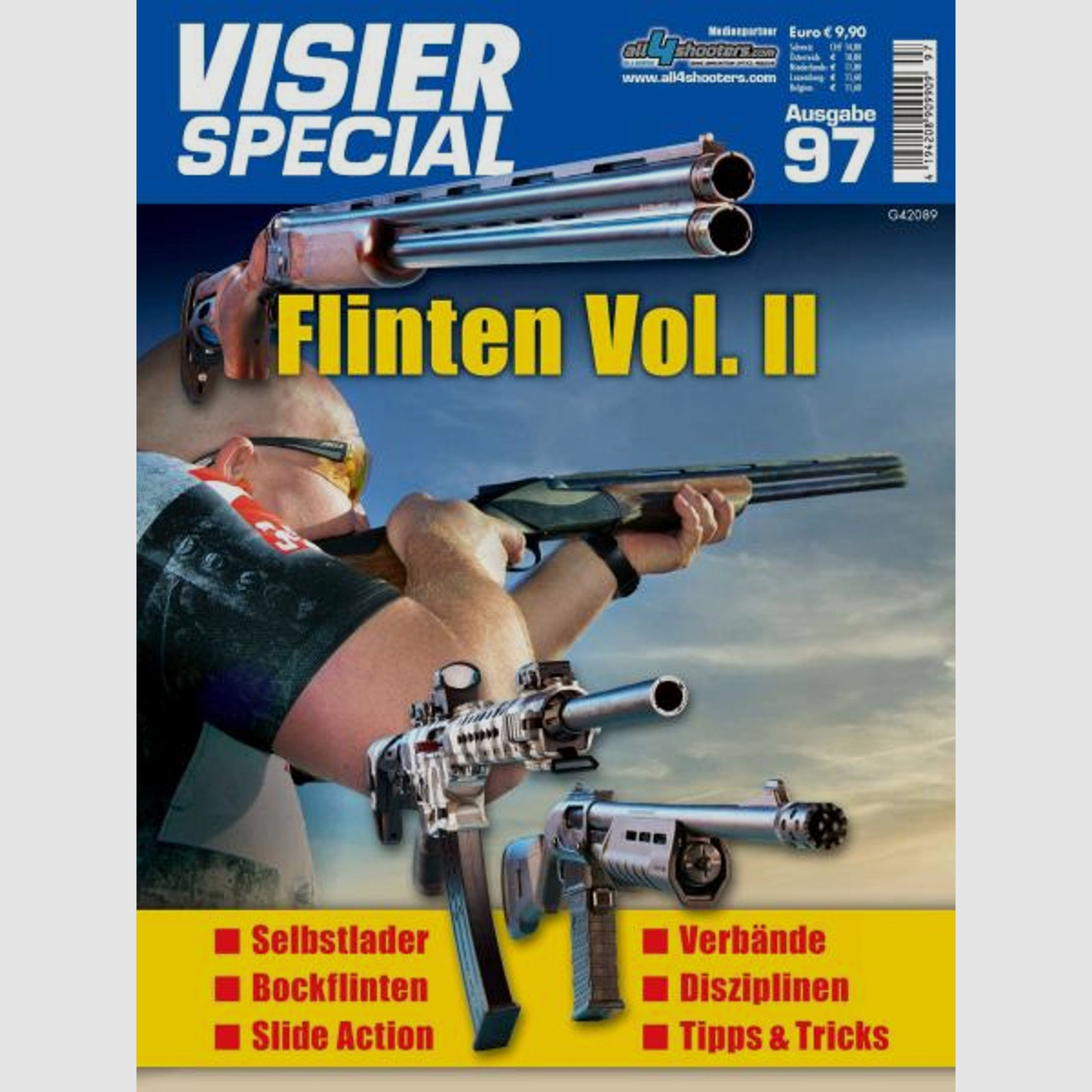 VISIER Zeitschrift Special 97 Flinten Vol. II