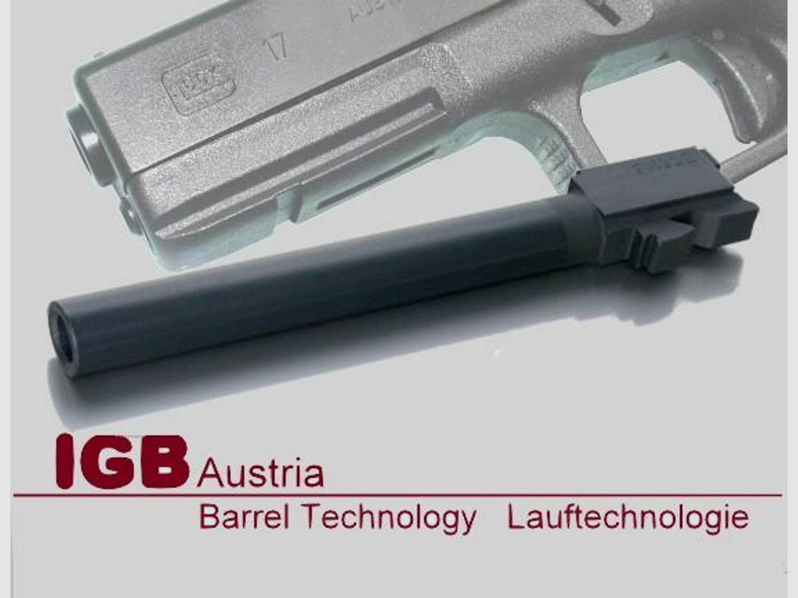 I G B Lauf f. Kurzwaffe f. GLOCK Gen5 -original Form 9mmLuger  aus G22/G31