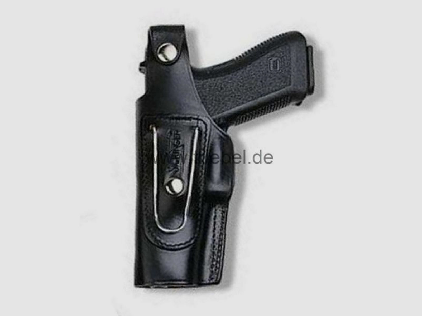 SICKINGER Holster (Leder) f. Glock 34/35 62362  -G-Man schwarz