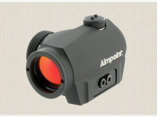 AIMPOINT Leuchtpunktvisier Micro S-1 (FLINTE) 6 MOA   -schwarz, matt