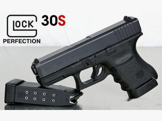 GLOCK Pistole Mod. 30 S .45Auto