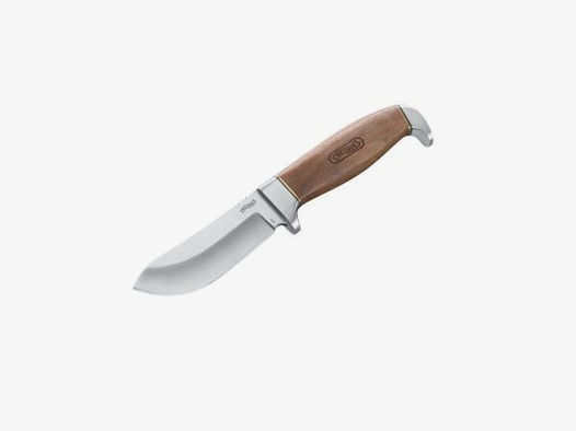 WALTHER Feststehendes Messer Premium Skinner 9,5cm    WalnußHolz