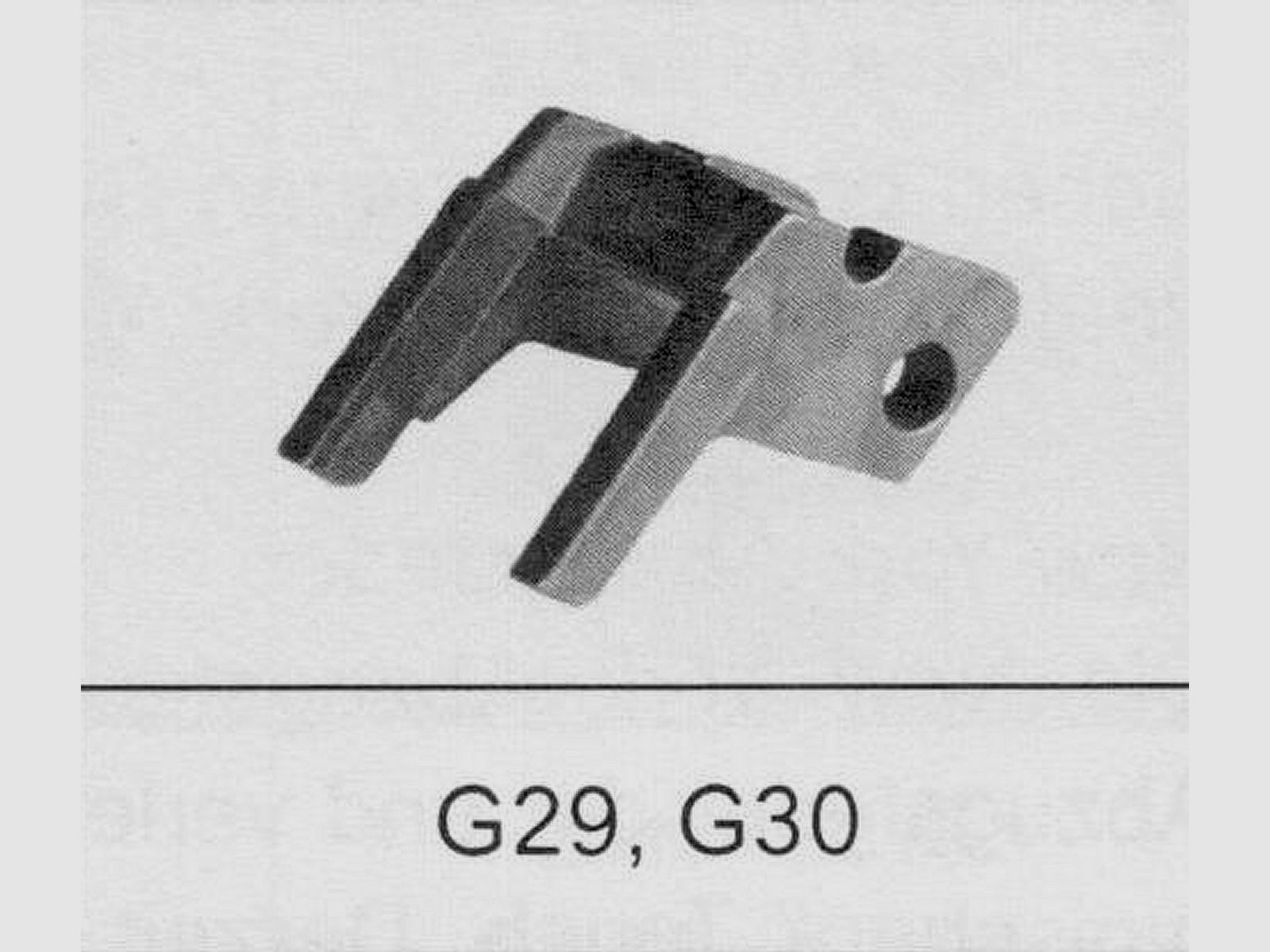 GLOCK Tuning/Ersatzteil f. Pistole Verriegelungsblock #22 Gen4 f. 29,30