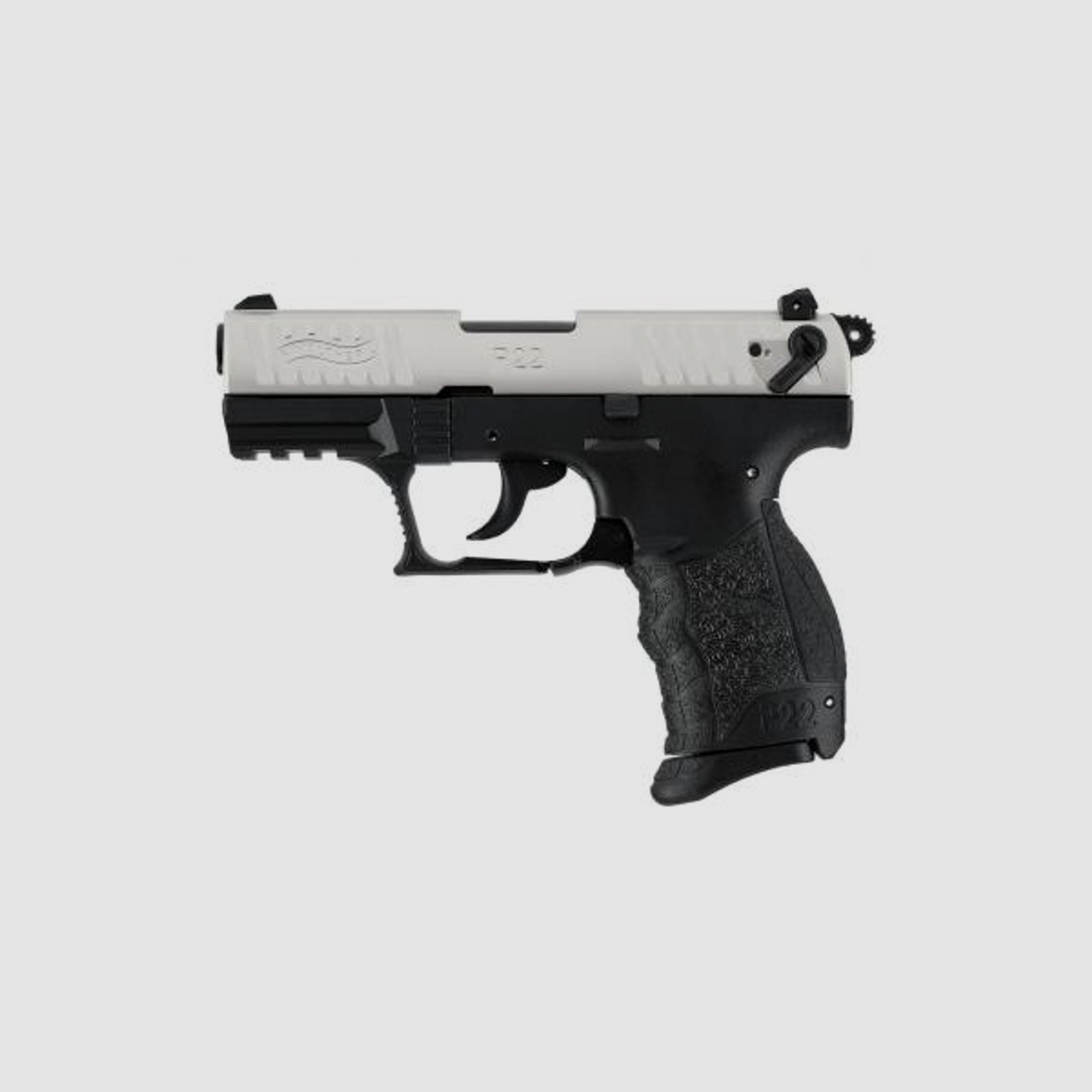 WALTHER Gaspistole (SRS) P22Q Nickel Kal. 9mm P.A.