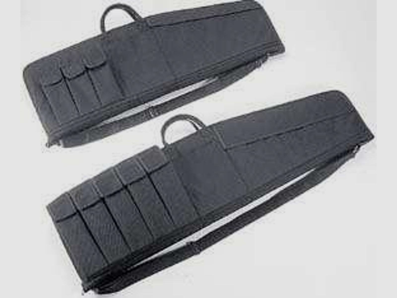 UNCLE MIKE'S Futteral f. Langwaffe Tactical Cordura 104cm schwarz mit Außentaschen