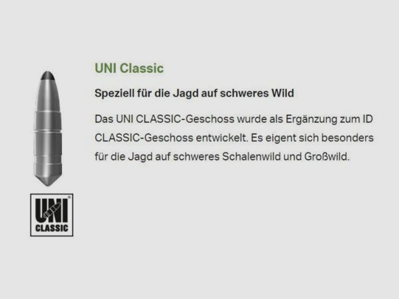 RWS Kugelpatronen 9,3x64 UNI-Classic 20 Stk   19,0g/293grs