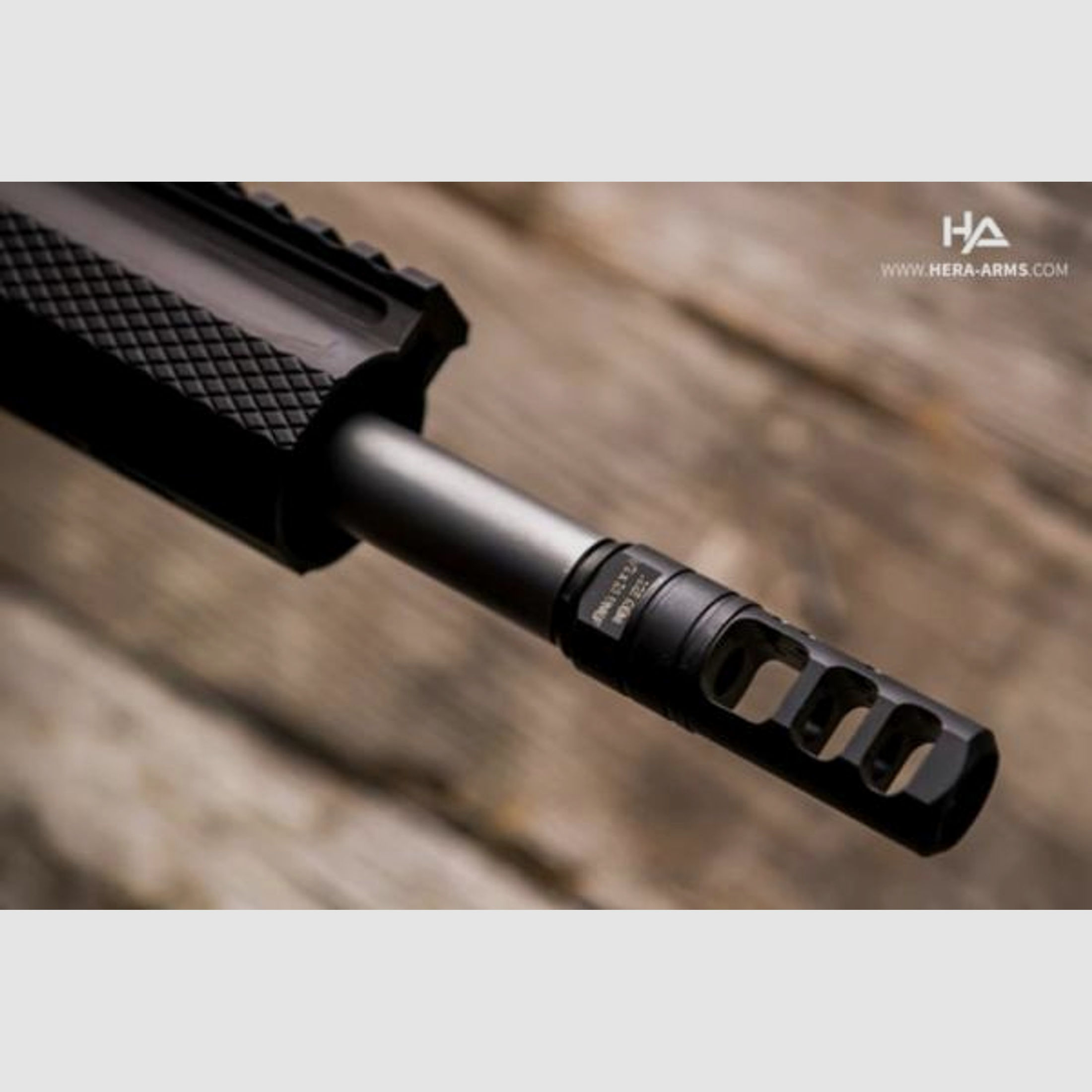 HERA-Arms Tuning/Ersatzteil f. Langwaffe Mündungsbremse M15x1 CC Competition .308Win/.223Rem