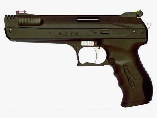 WEIHRAUCH Druckluftwaffe Pistole HW40 PCA Kal. 4,5mm