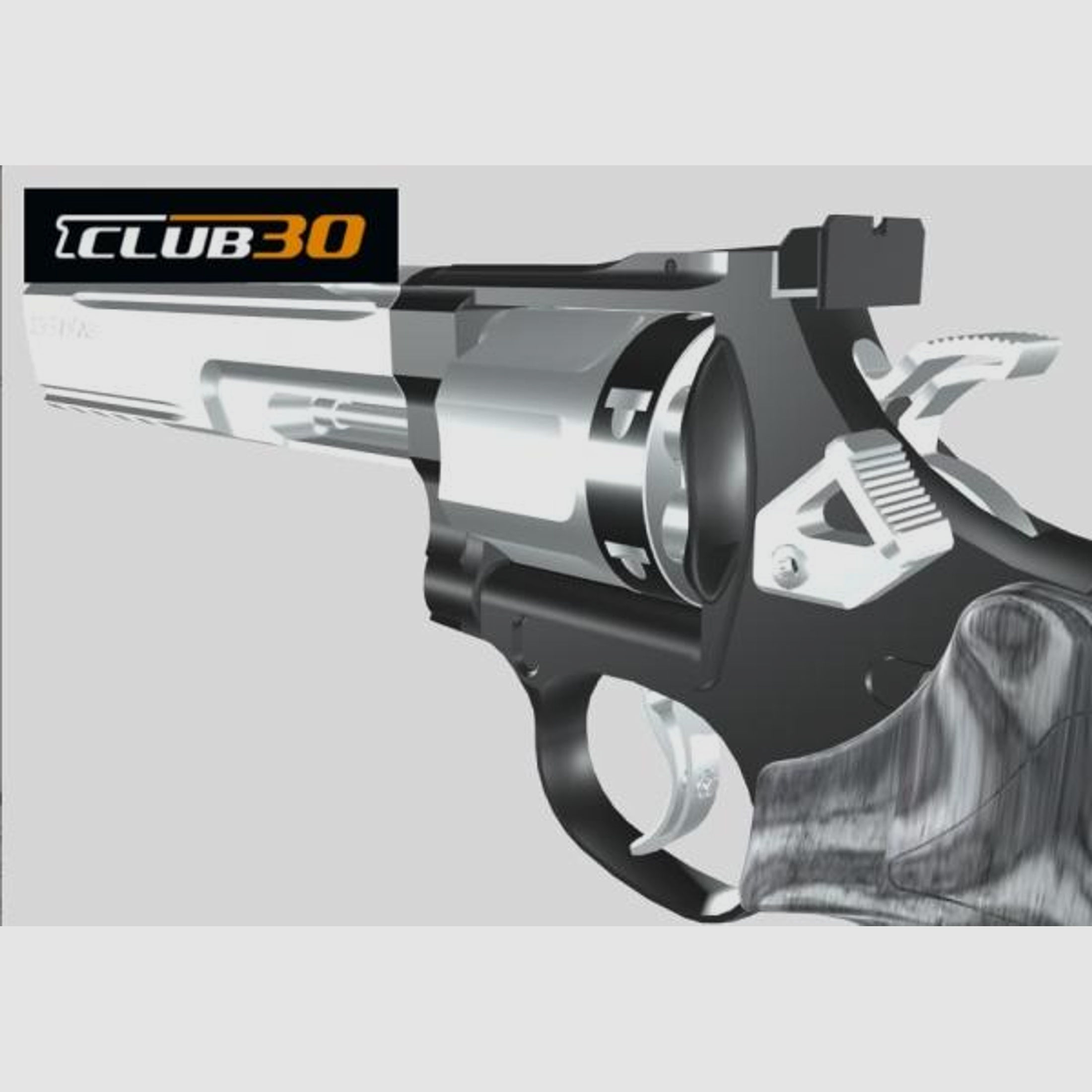 CLUB 30 Tuning/Ersatzteil f. Revolver Trommelschieber S&W u.a. Bull  2.0, stainless