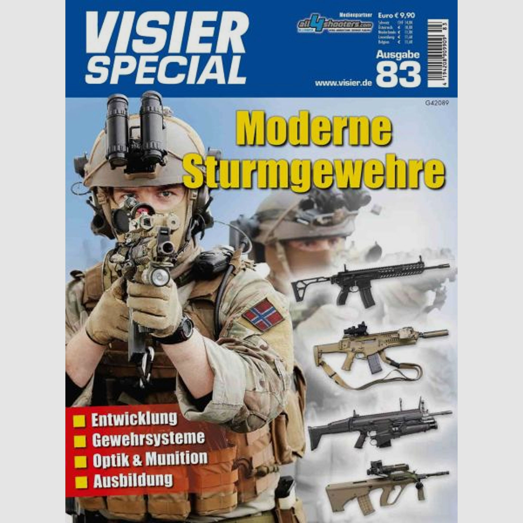 VISIER Zeitschrift Special 83 Moderne Sturmgewehre