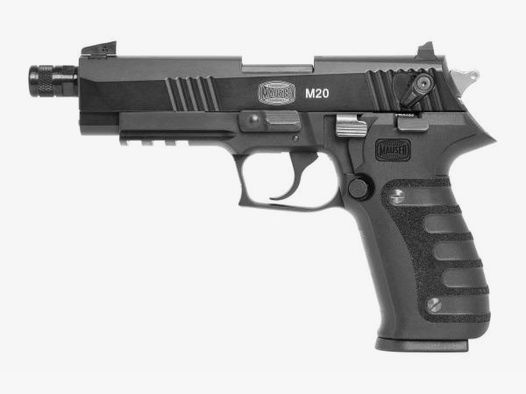 MAUSER KK-Pistole Mod. M20 SD Black Lauf 121m .22lr