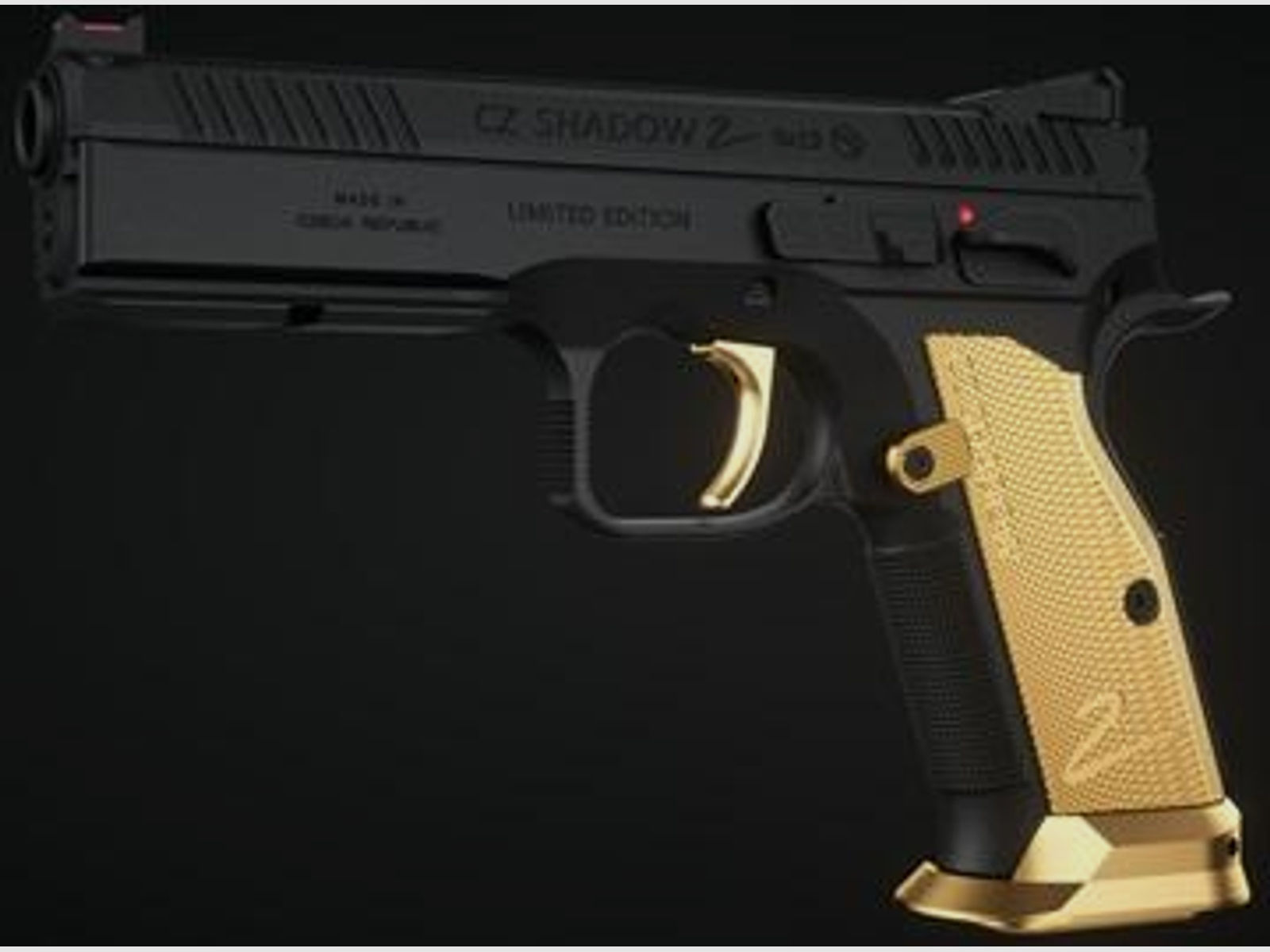 CZ BRNO Pistole Mod. CZ SHADOW 2 OR Gold 9mmLuger