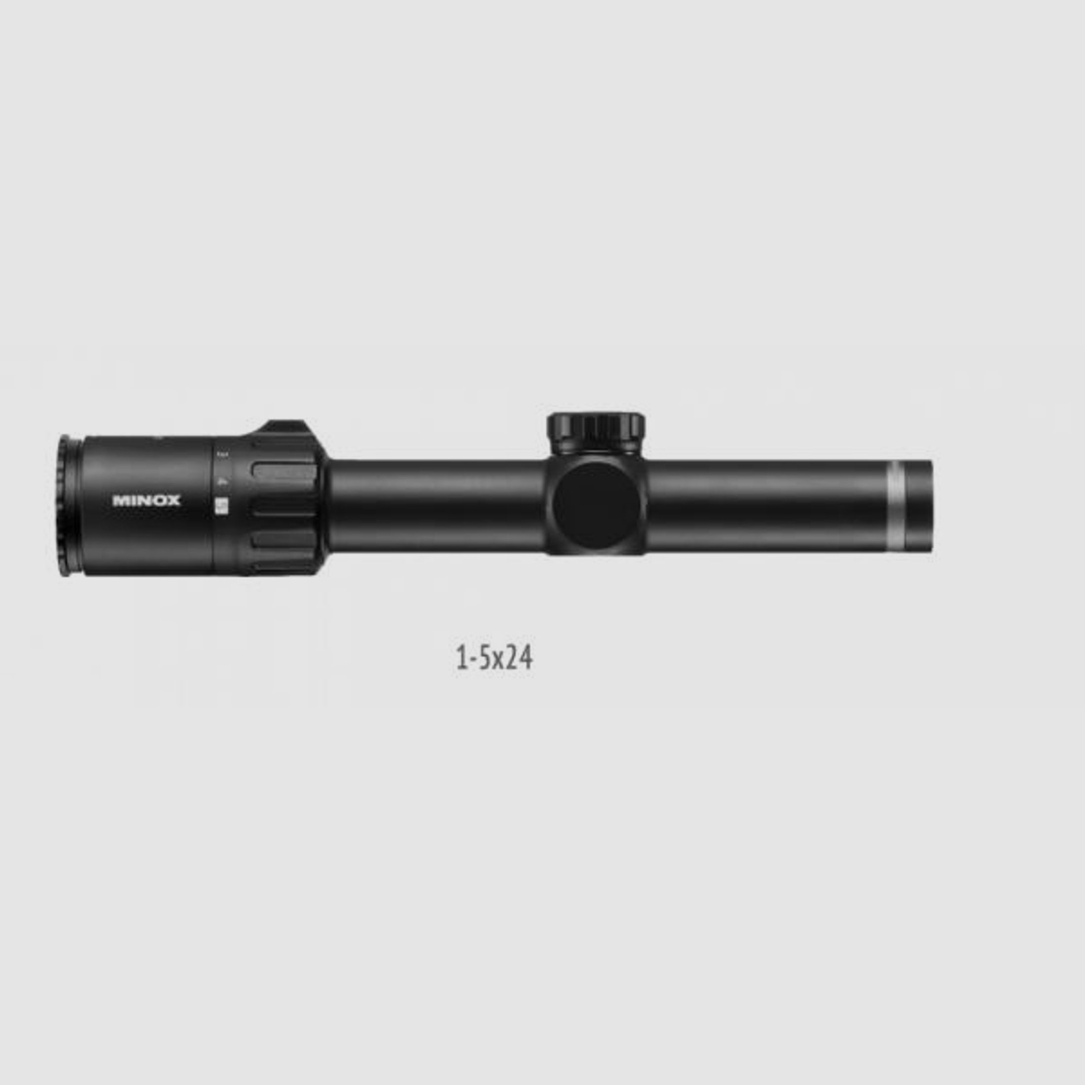 MINOX Zielfernrohr mit Leuchtabsehen 1-5x24 Allrounder (30mm) Abs. LA4