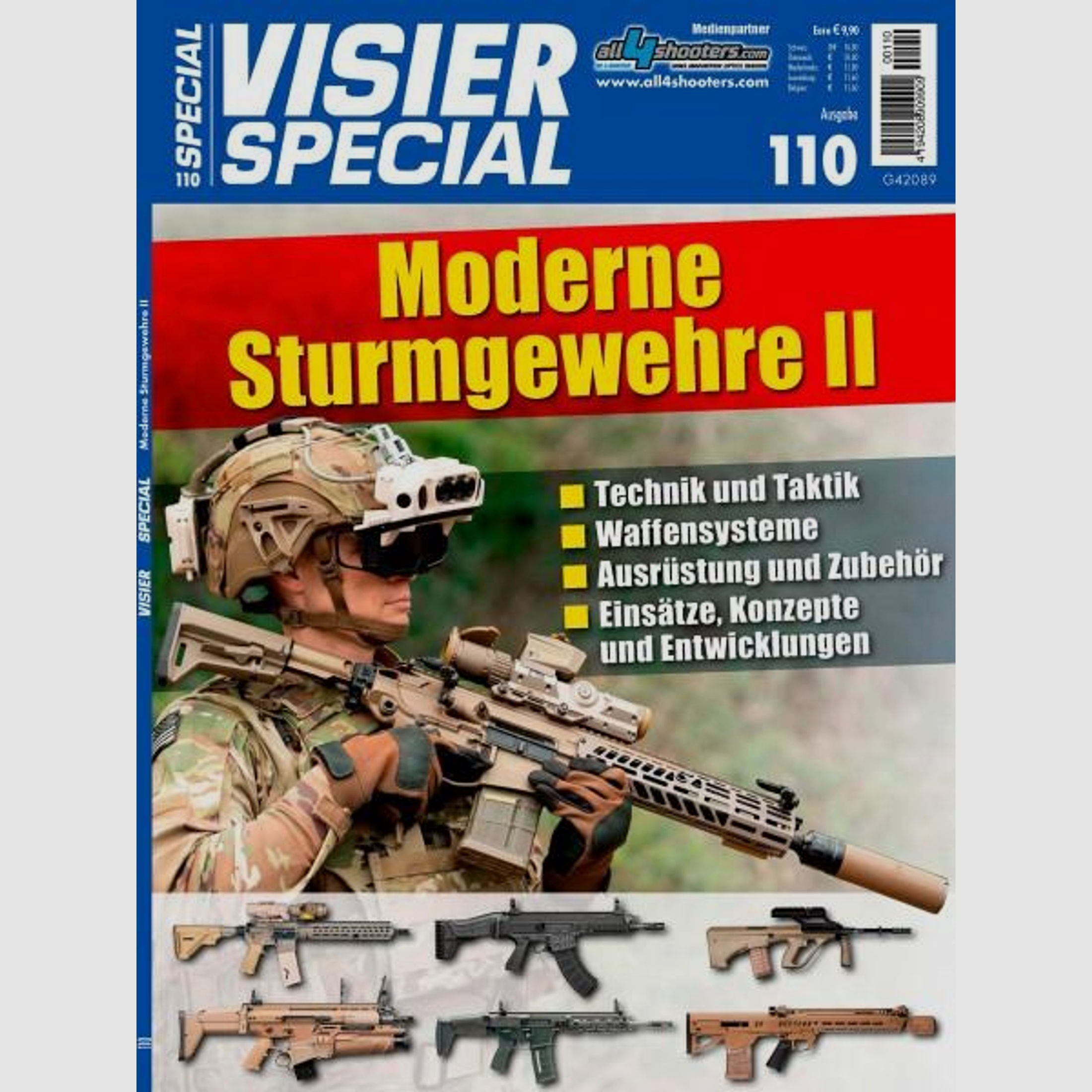 VISIER Zeitschrift Special 110 Moderne Sturmgewehre II