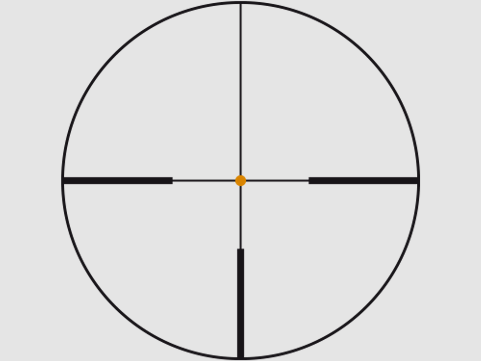 STEINER Zielfernrohr mit Leuchtabsehen 1-8x24 Ranger 8 L (30mm) Abs. 4A-I