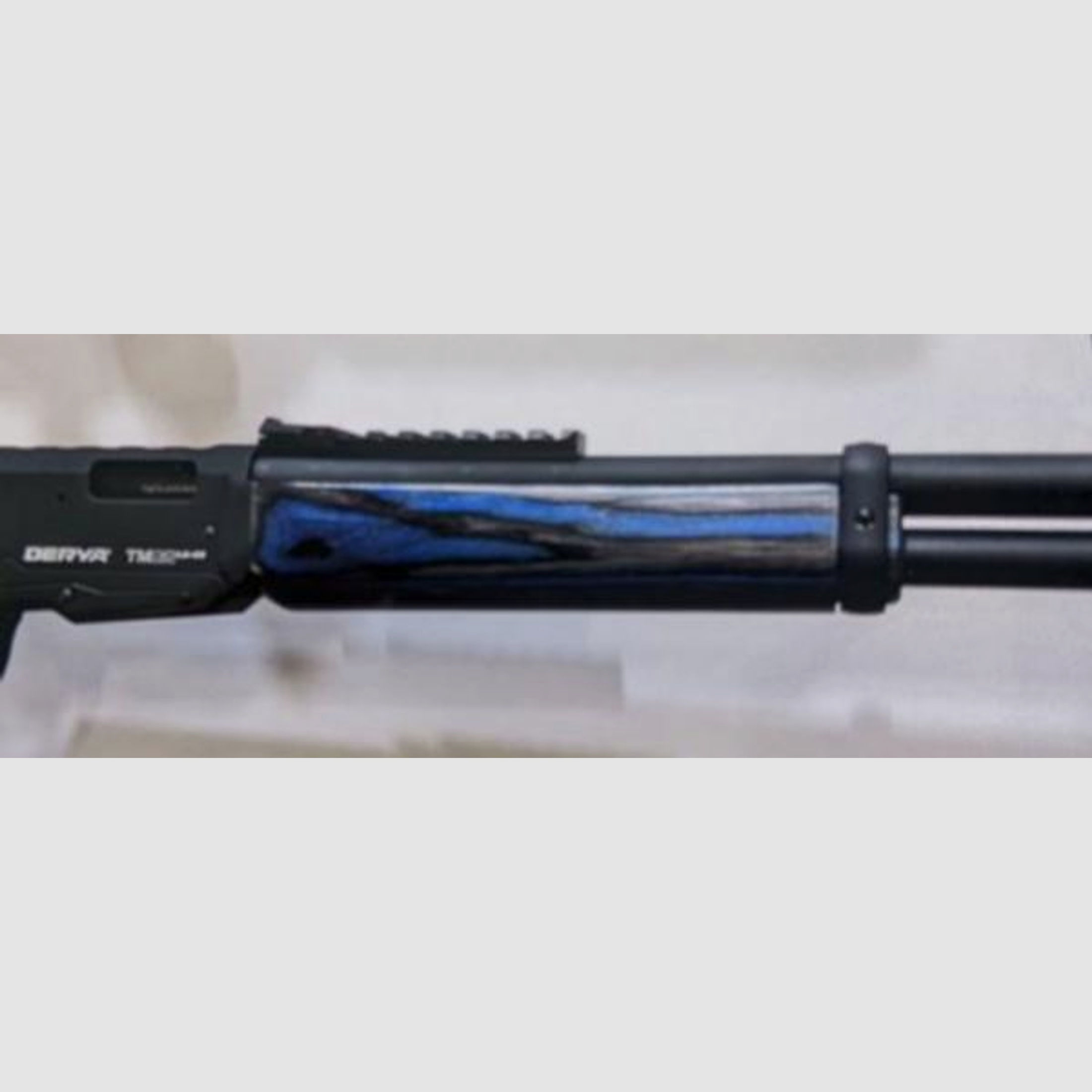 DERYA Arms KK-Unterhebelrepetierbüchse Mod. TM22 LA-20' Blue Wood .22lr  LL 50cm