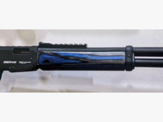 DERYA Arms KK-Unterhebelrepetierbüchse Mod. TM22 LA-20' Blue Wood .22lr  LL 50cm