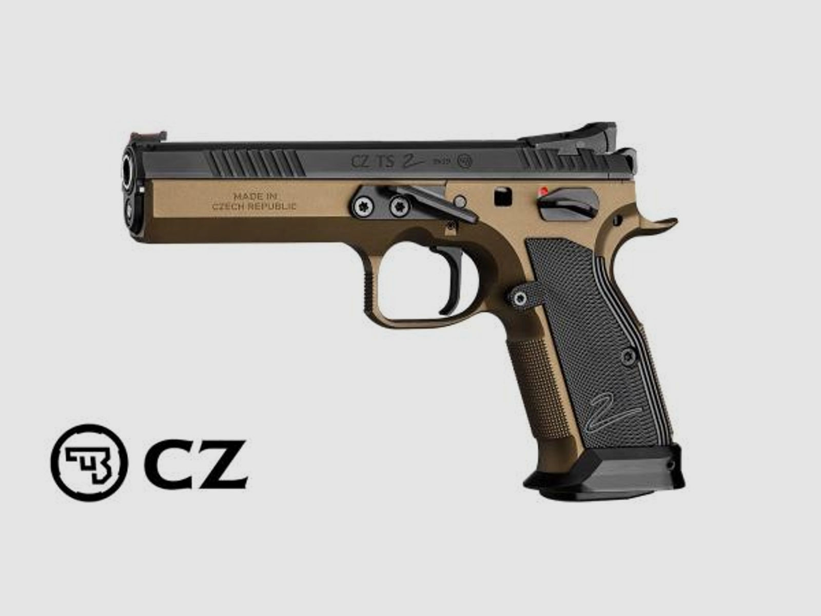 CZ BRNO Pistole Mod. CZ TS2 Deep Bronze 9mmLuger