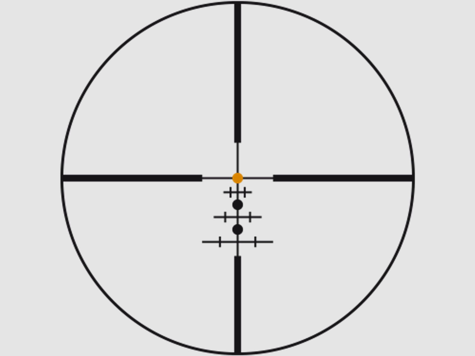SWAROVSKI Zielfernrohr mit Leuchtabsehen 1-6x24 Z6i L (30mm) II Abs. 4-I/CD-I