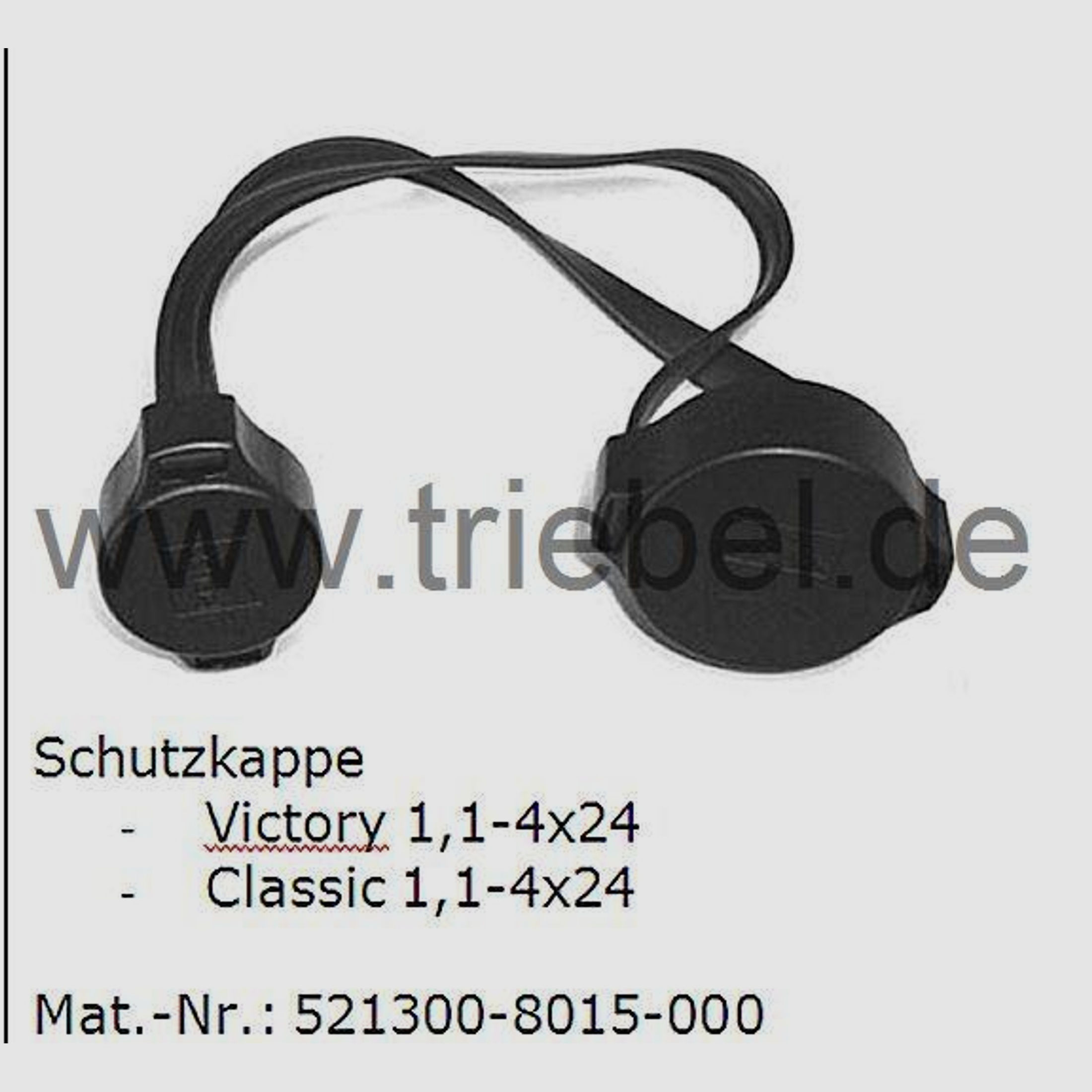 ZEISS Zubehör für Zielfernrohre Schutzkappe 521300-8015 f. Victory&Classic x24