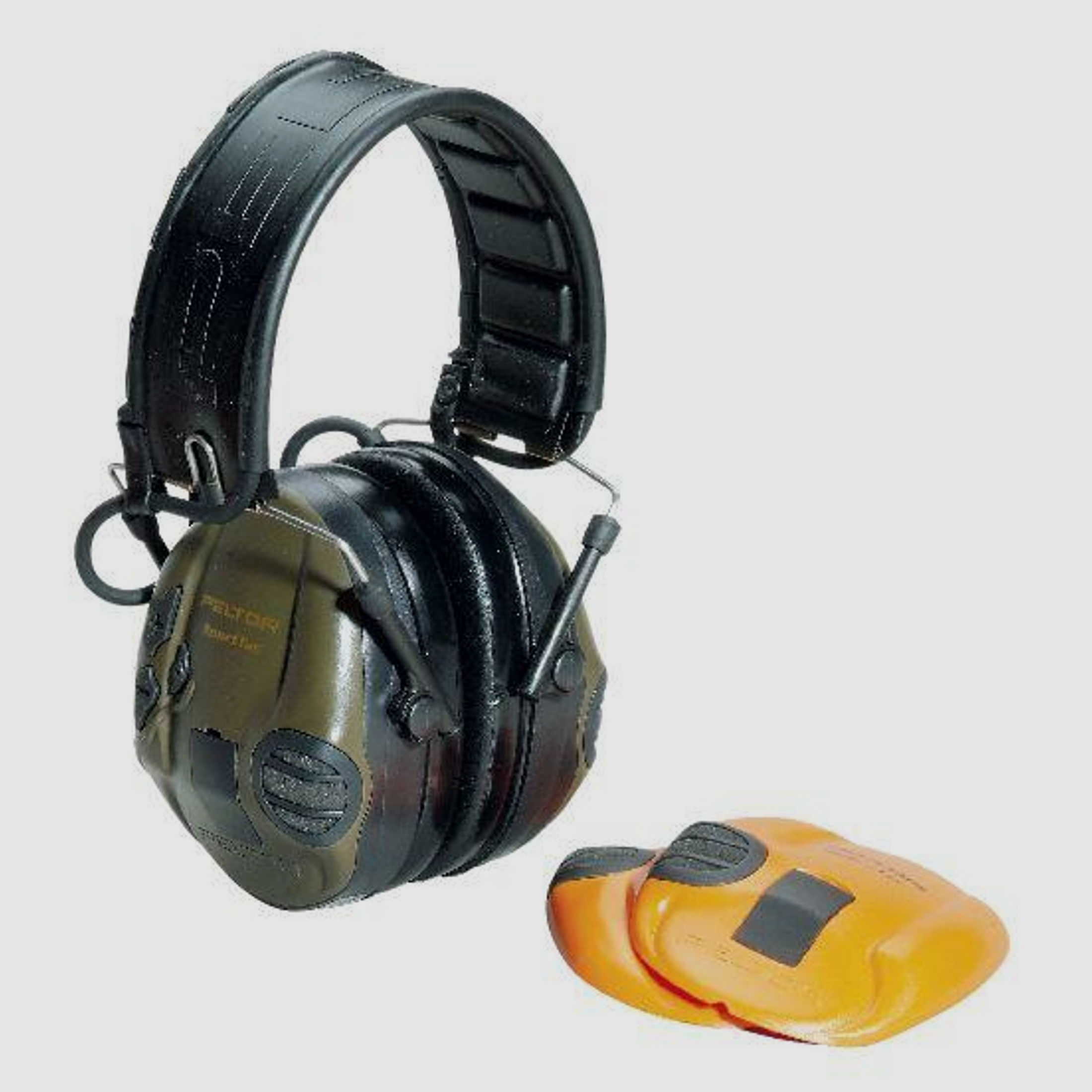 PELTOR Gehörschutz SportTac Hunting grün(orange) 26 dB - aktiv und flach