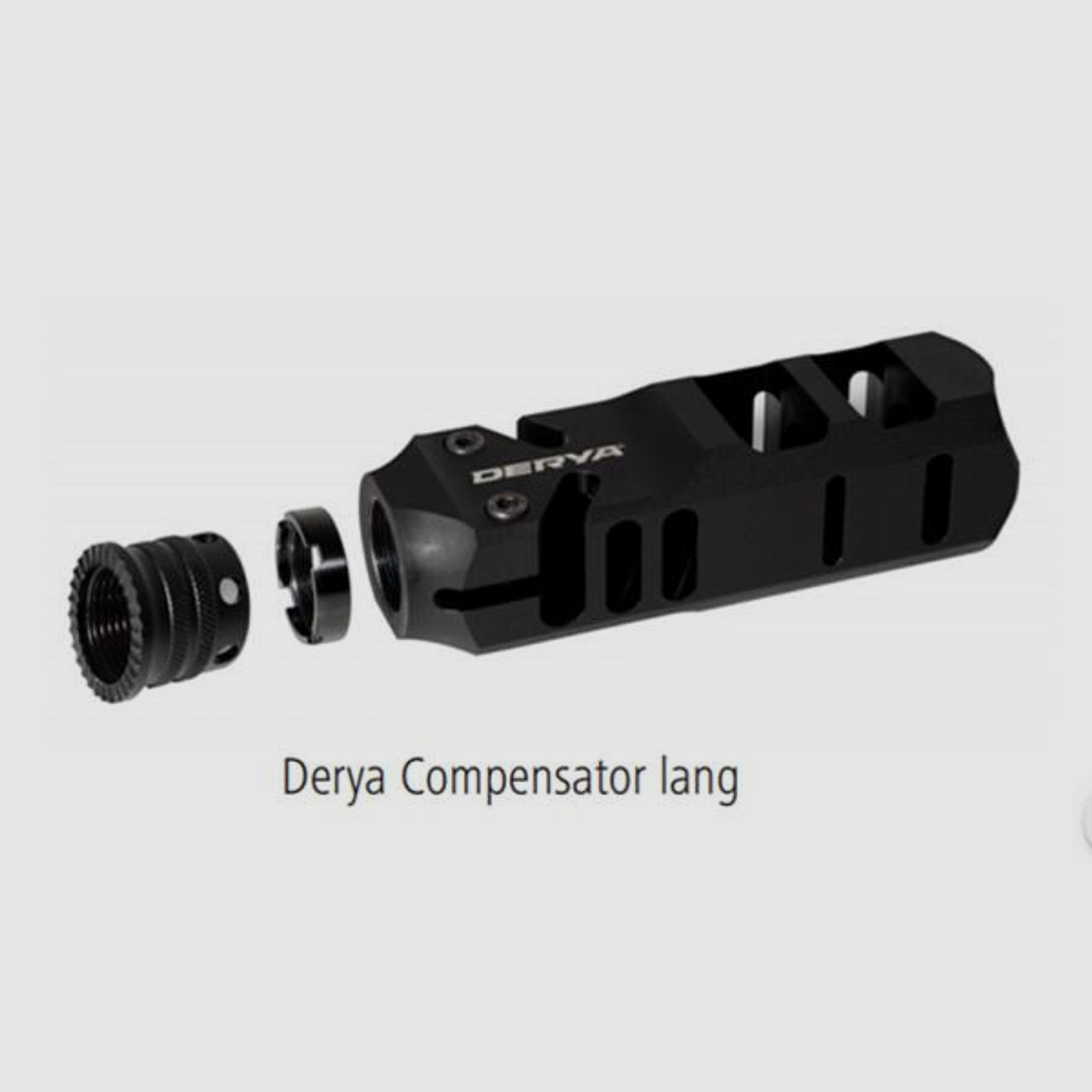 DERYA Arms Tuning/Ersatzteil f. Langwaffe Kompensator LANG f. MK12  (13,5 cm lang)