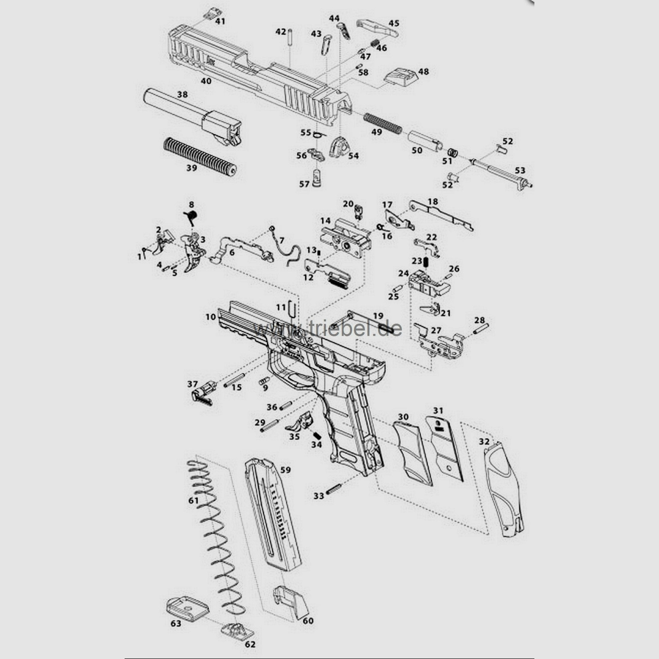 HECKLER & KOCH Pistole Mod. SFP9 9mmLuger
